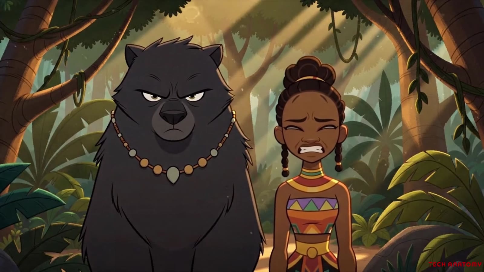 Woga and Koda from Adventures of Woga Woga